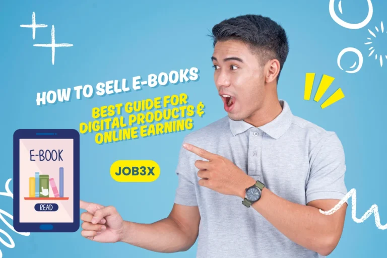 How to Sell E-books and Templates...